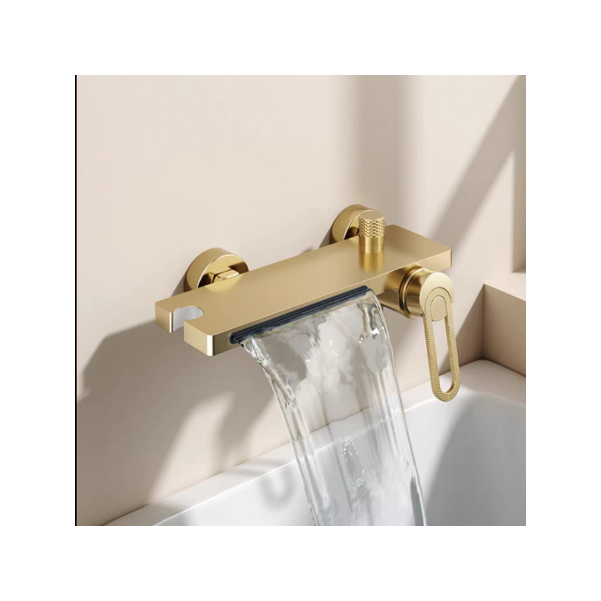 Mitigeur de bain mural doré, Lüda - category_name - RBM10019 - shop_name