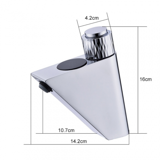 Mitigeur lavabo électronique chrome, Time - category_name - RDLE 10025 - shop_name