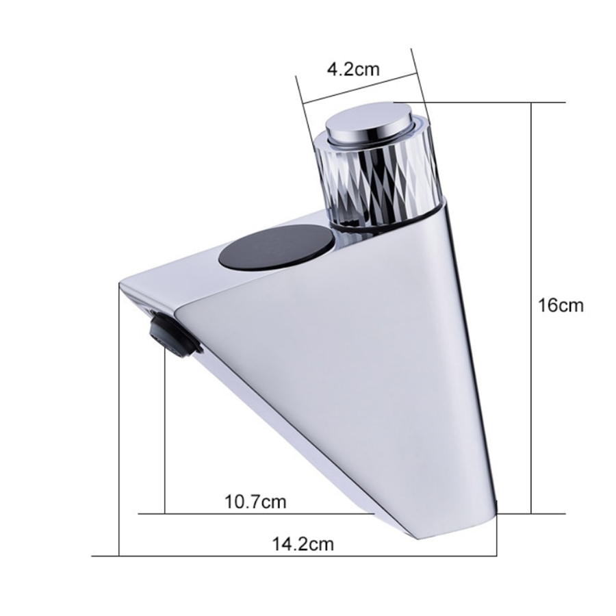 Mitigeur lavabo électronique chrome, Time - category_name - RDLE 10025 - shop_name