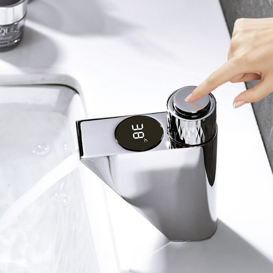 Mitigeur lavabo électronique chrome, Time - category_name - RDLE 10025 - shop_name