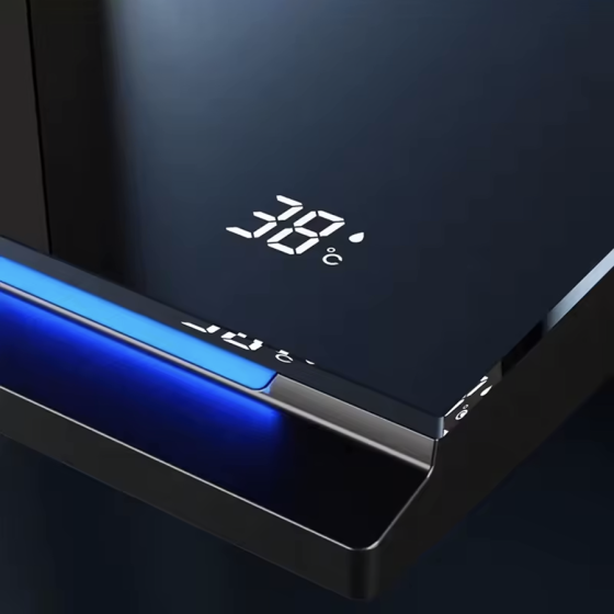 Colonne de douche mitigeur led gun métal, Chicago - category_name - CBD9002501 - shop_name