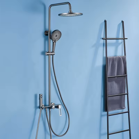 Colonne bain douche gun métal Ø25cm, Séville - category_name - CDD5770008 - shop_name