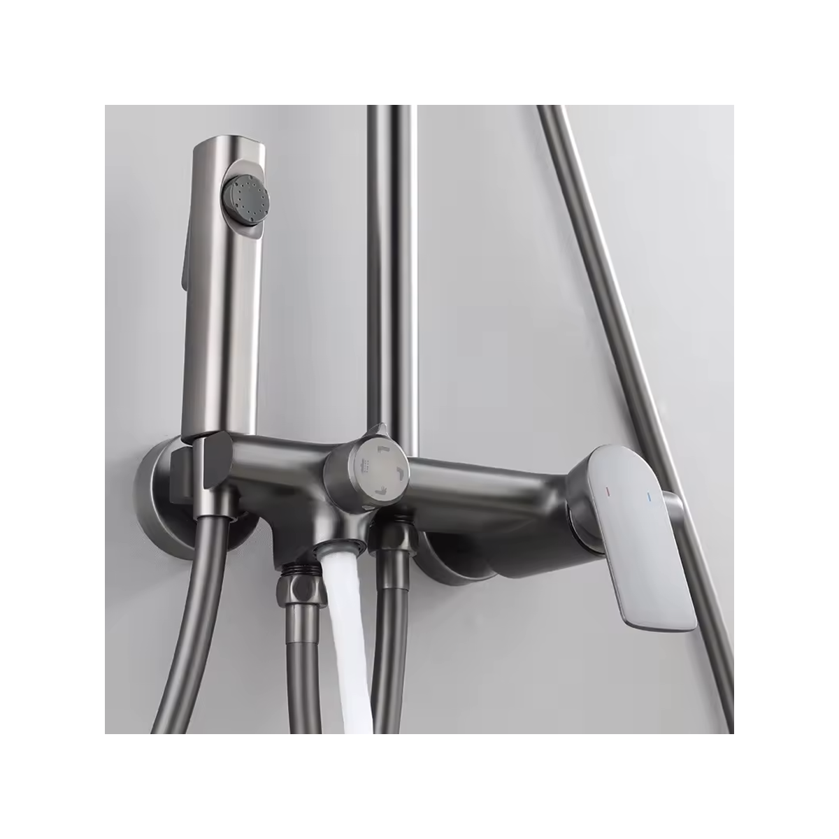 Colonne bain douche gun métal Ø25cm, Séville - category_name - CDD5770008 - shop_name