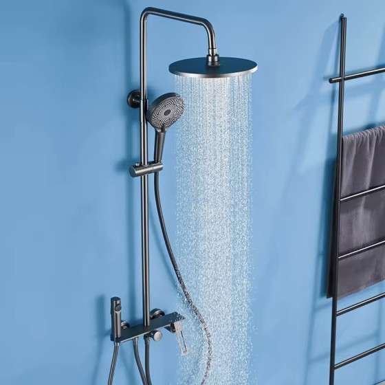 Colonne bain douche gun métal Ø25cm, Séville - category_name - CDD5770008 - shop_name