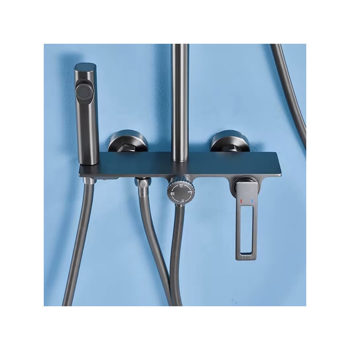 Colonne bain douche gun métal Ø25cm, Séville - category_name - CDD5770008 - shop_name