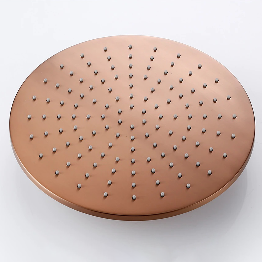 Composition mitigeur de douche encastrée murale or rose Ø30cm, Rouen - category_name - EUGE210088 - shop_name