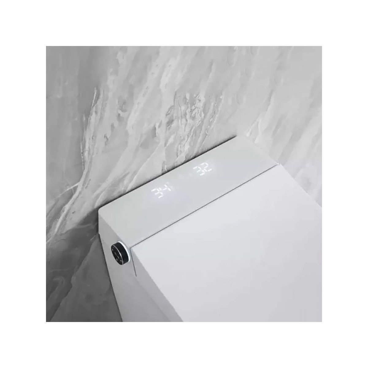 Toilette japonaise suspendue connectée Cobis P-trap LED