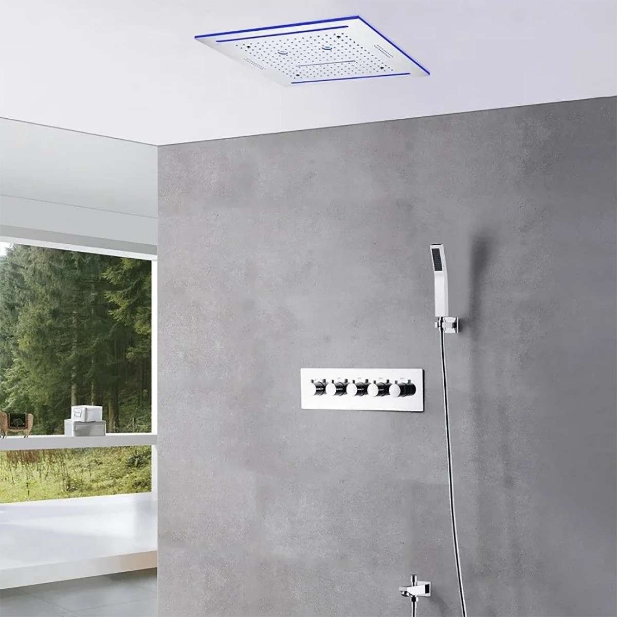 Ciel de pluie LED Bluetooth Kingston – Chrome 400×400