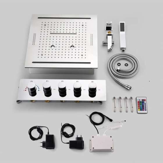 Ciel de pluie LED Bluetooth Kingston – Chrome 400×400