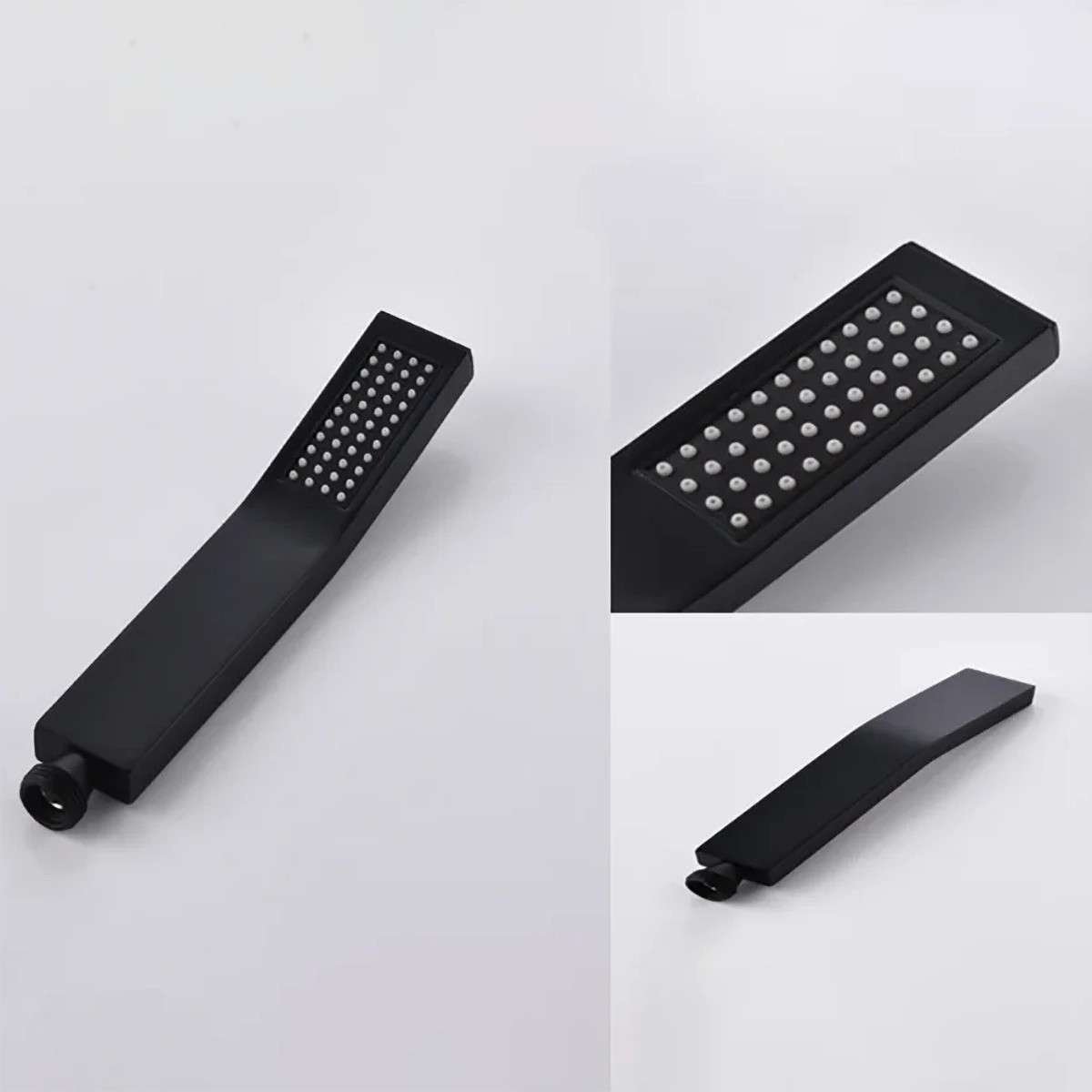 Ciel de pluie LED Luxe Monaco – Chromothérapie noire