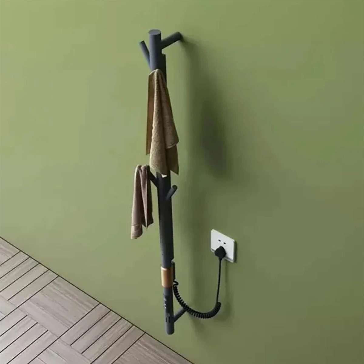 Sèche-serviettes électrique Matis gris 280W | Design