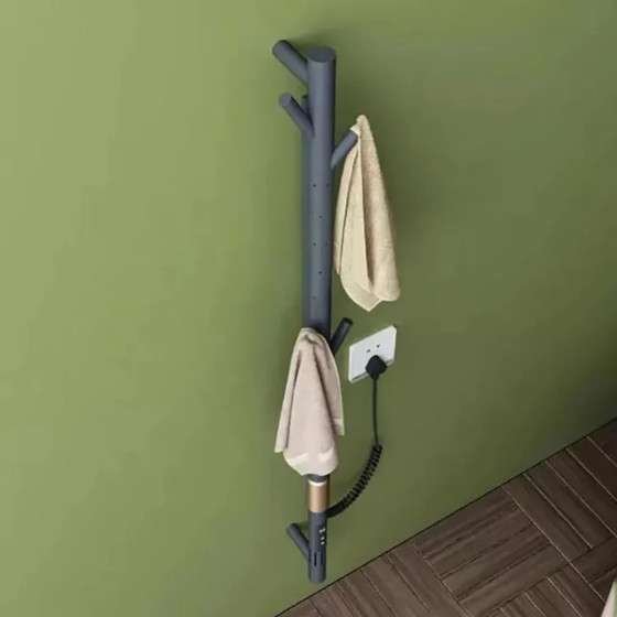 Sèche-serviettes électrique Matis gris 280W | Design