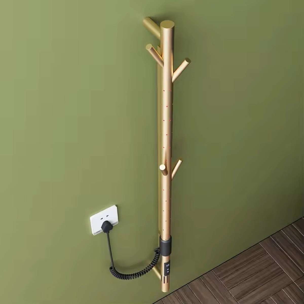 Sèche-serviettes électrique Dojo doré 280W | Design