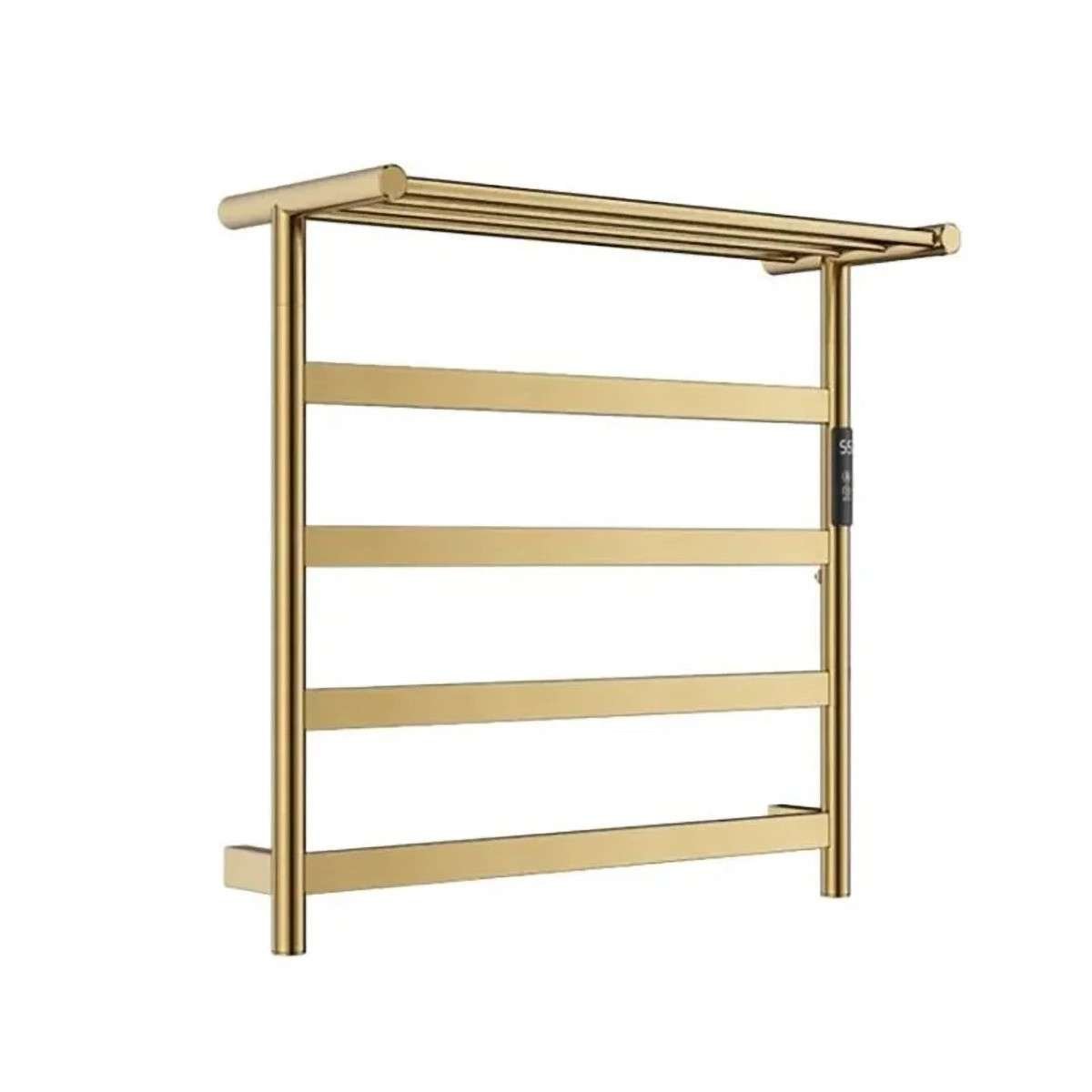 Sèche-serviettes électrique Angus doré 250W | Design