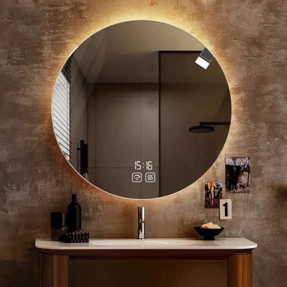Miroir LED Salle de Bain | Éclairage réglable & Antibuée