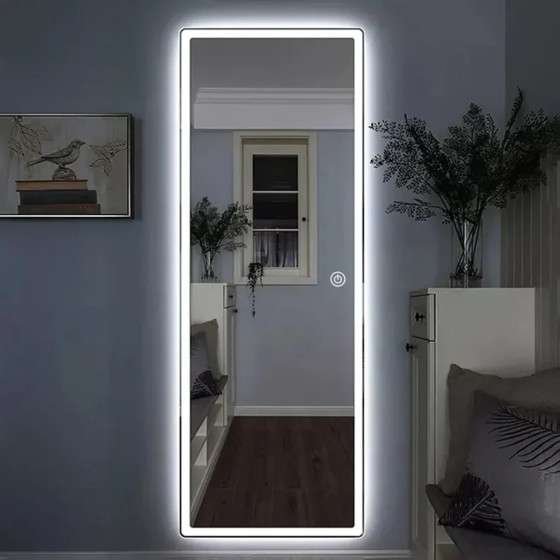 Miroir LED dressing Graphe 160x50 | Tactile & Antibuée