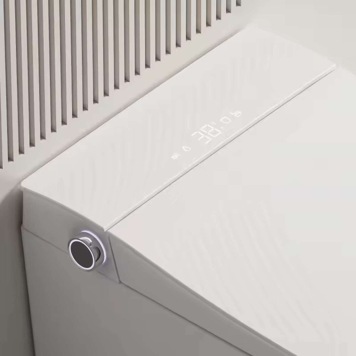 Toilette japonaise suspendue connectée Cobis P-trap LED