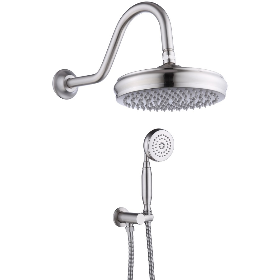 Composition mitigeur de douche encastrée murale chrome Ø25cm , Versailles - category_name - HDEC84410023 - shop_name