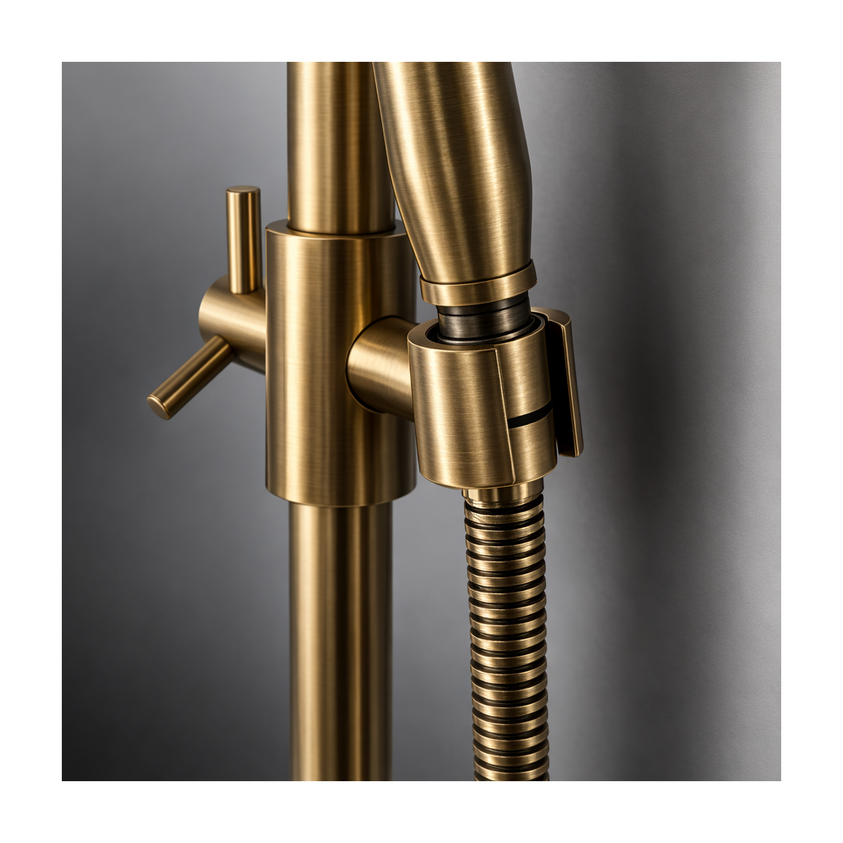 Colonne bain-douche bronze Plétor – Mélangeur réglable &  antique