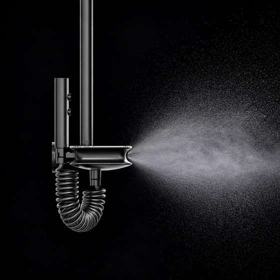 Colonne de douche LED thermostatique Zeus – Cascade, pluie & affichage