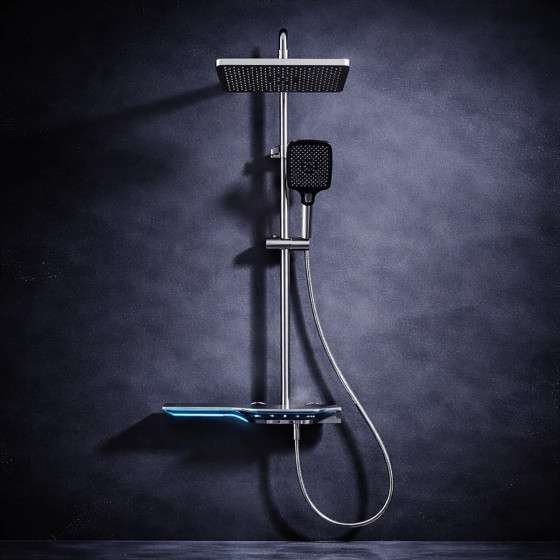 Colonne de douche LED thermostatique Victoria – Cascade