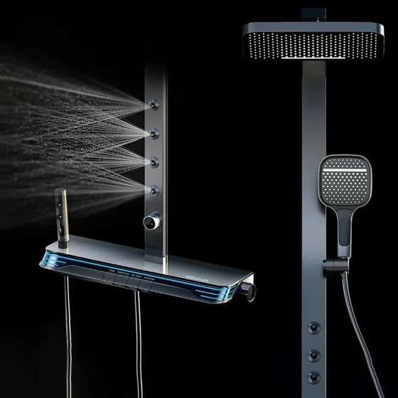 Colonne de douche digitale Rolexia – Luxe, massage & technologie