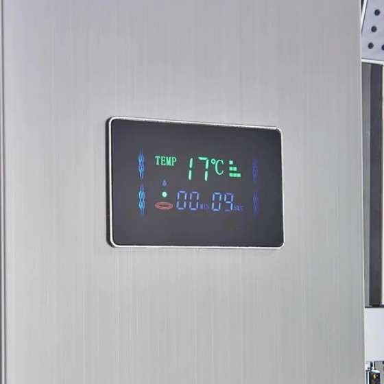 Panneau de douche hydromassant led gris, Oracle