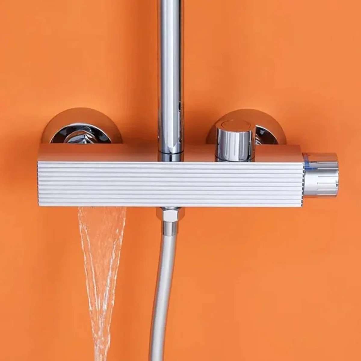 Colonne de douche chromée Atéa – Élégance moderne & confort quotidien
