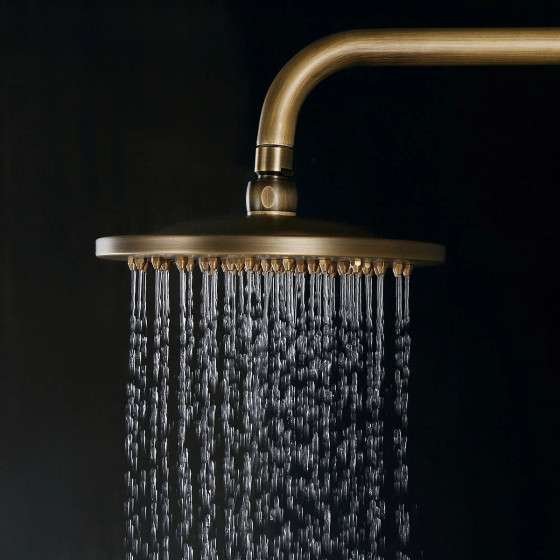 Colonne de douche bronze antique Zagor – Mélangeur vintage