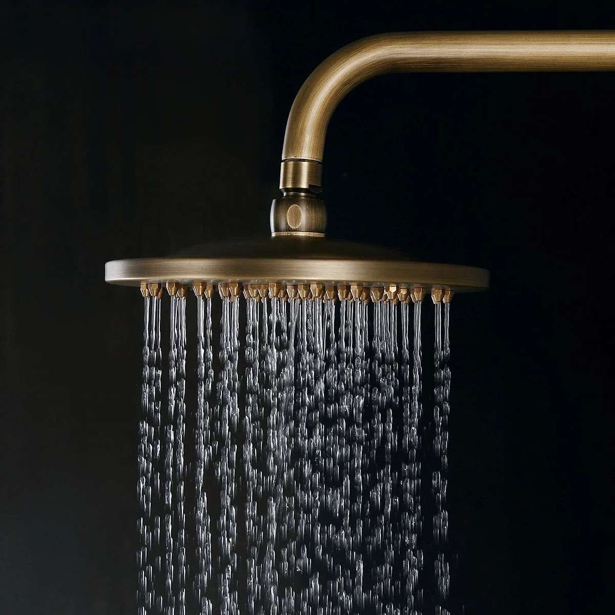Colonne de douche bronze antique Zagor – Mélangeur vintage