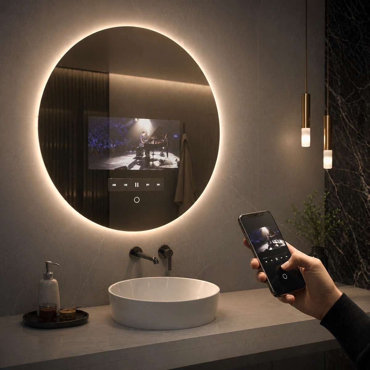 Miroir intelligent Angel Android | Domotique & Multimédia