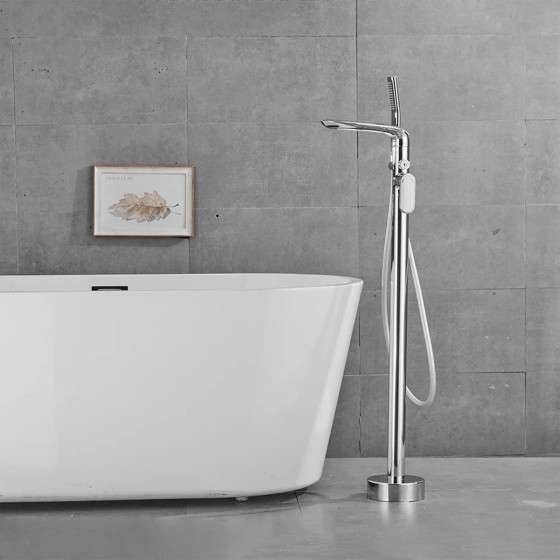 Artens Chrome – Mitigeur sur Pied Cascade & Douchette