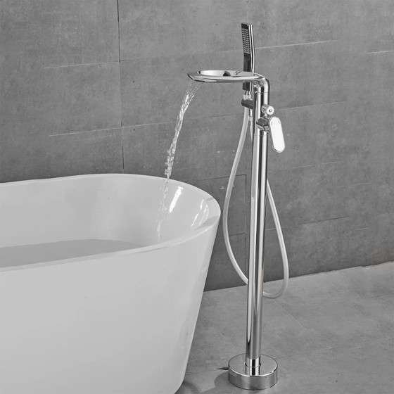 Artens Chrome – Mitigeur sur Pied Cascade & Douchette