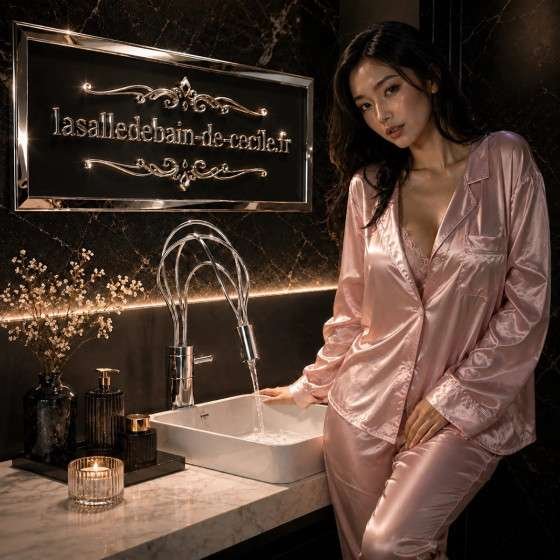 Mitigeur lavabo LED Naiso chrome inox | Indicateur eau
