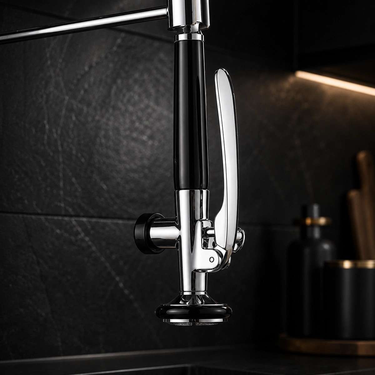 Mitigeur évier cuisine Calor chrome | Douchette extractible