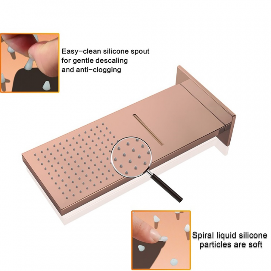 Composition thermostatique de douche à encastrer connectée or rose, Cherbourg - category_name - EUGE2100802 - shop_name