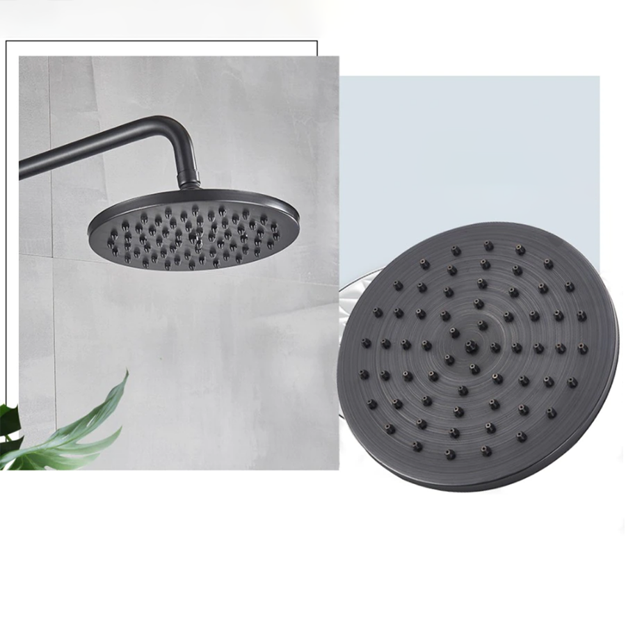 Colonne bain douche noire Ø25cm, Carat - category_name - CDD170038 - shop_name