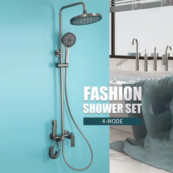 Colonne bain douche gun métal Ø25cm, Séville - category_name - CDD5770008 - shop_name