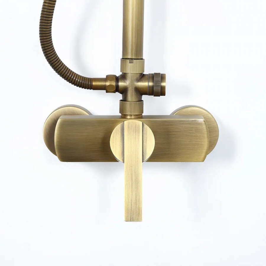 Colonne de douche bronze antique Ø20cm, Kerra - category_name - CDDL3302508 - shop_name