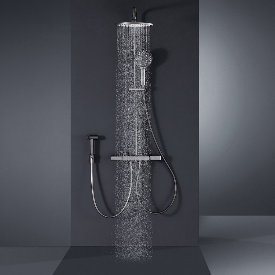 Colonne de douche murale gun métal Ø20cm, Siempre - category_name - CDD800212 - shop_name