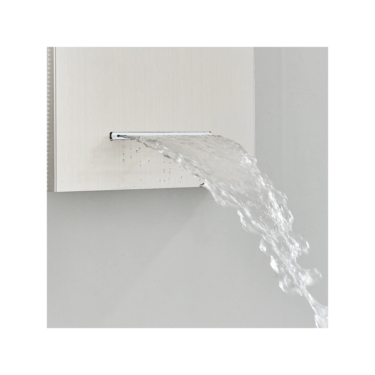 Panneau de douche hydromassant led gris, Narko - category_name - PDD102203 - shop_name