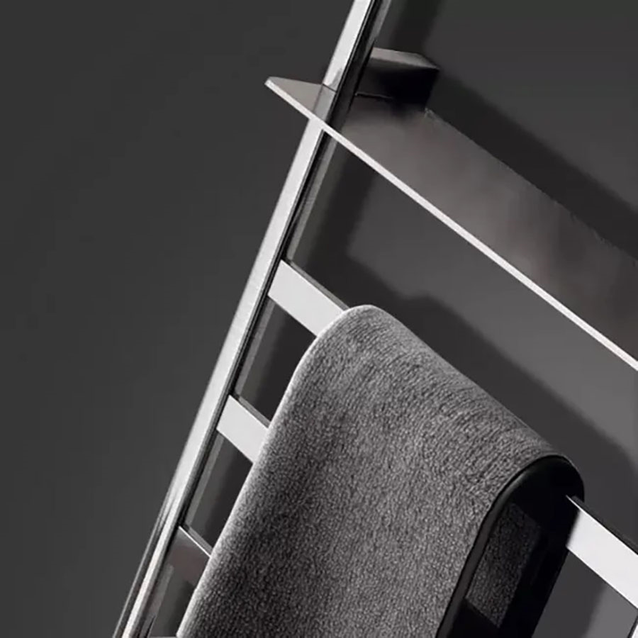 Sèche serviette électrique 300W gris gun, Apollo - category_name - SSE10021 - shop_name