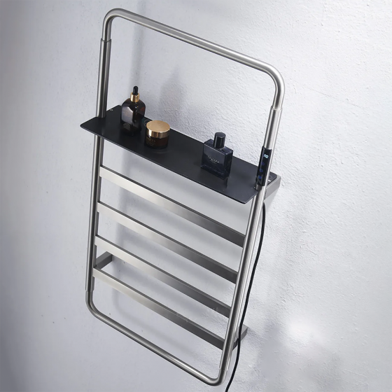 Sèche serviette électrique 300W gris gun, Apollo - category_name - SSE10021 - shop_name