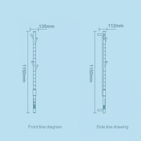 Sèche serviettes électrique gris 280w ,Matis - category_name - SSE18824 - shop_name