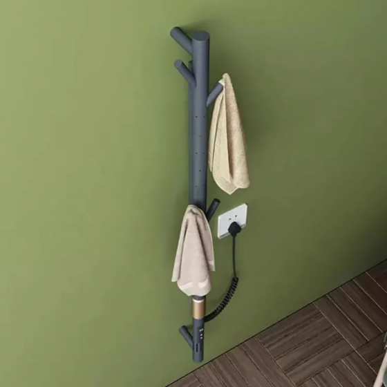 Sèche serviettes électrique gris 280w ,Matis - category_name - SSE18824 - shop_name