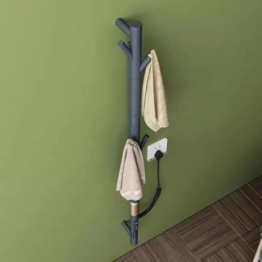 Sèche serviettes électrique gris 280w ,Matis - category_name - SSE18824 - shop_name