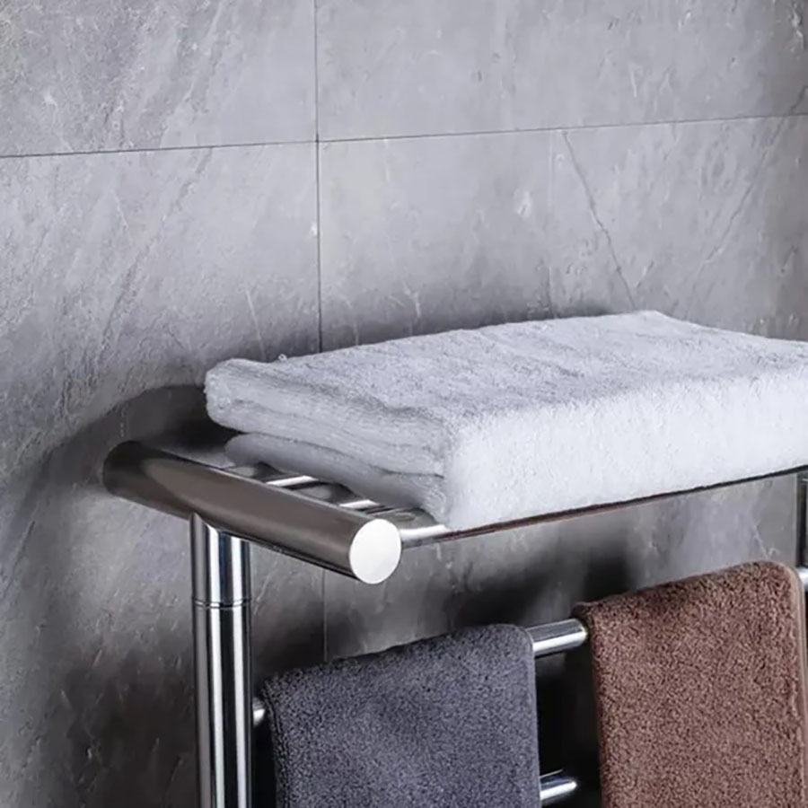 Sèche serviettes électrique 250w chrome, King - category_name - SSE10025 - shop_name