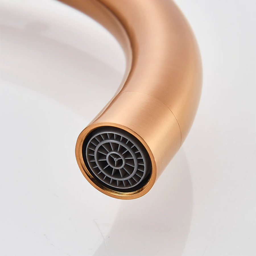 Robinet mitigeur de baignoire au sol or rose, Boléro - category_name - RBI110492 - shop_name