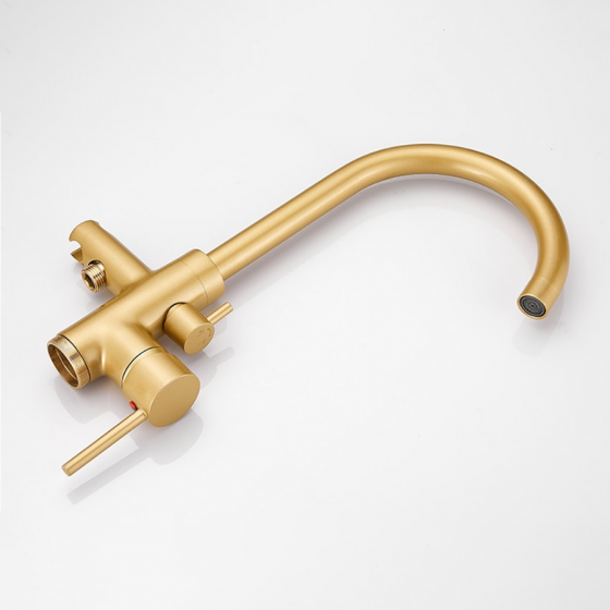 Robinet mitigeur de baignoire au sol bronze, Salidad - category_name - RBI110476 - shop_name