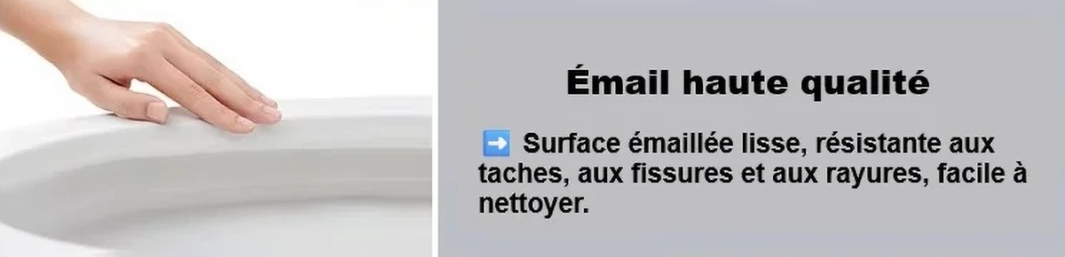 WC monobloc sans bride blanc et gris design moderne